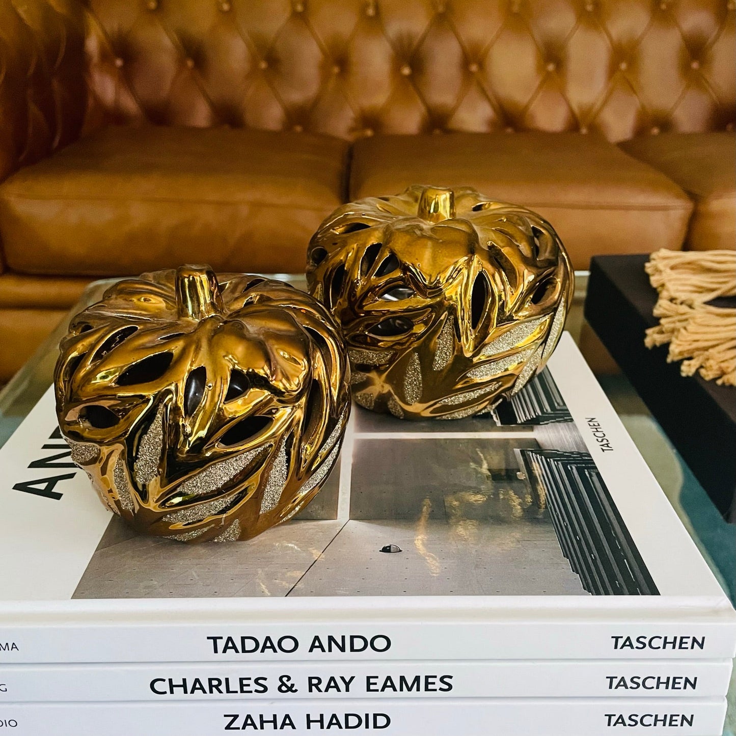 Set de manzanas de cerámica