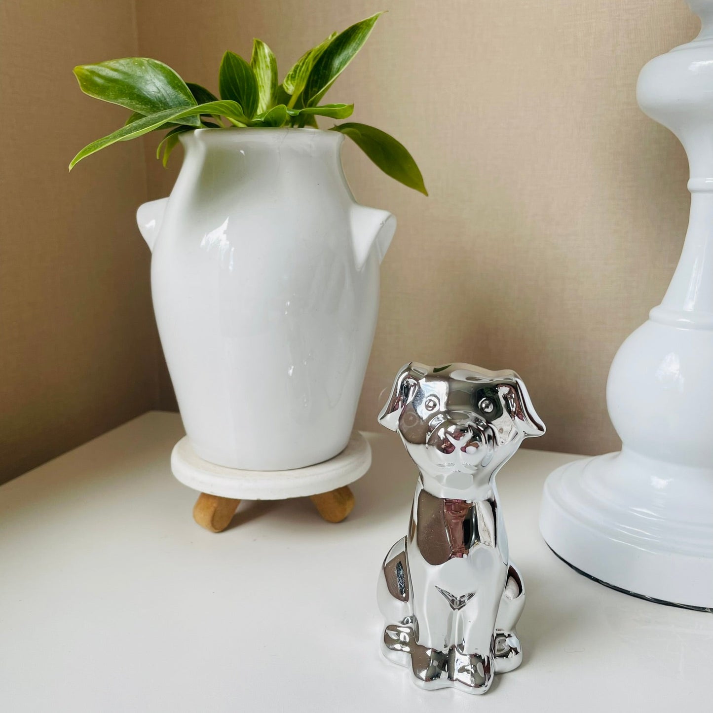 Perrito de cerámica