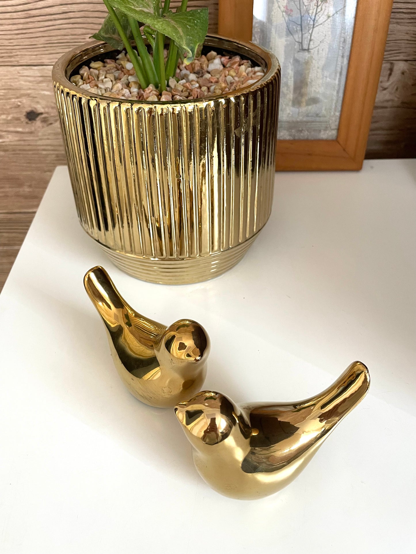 Pajarito de cerámica liso S