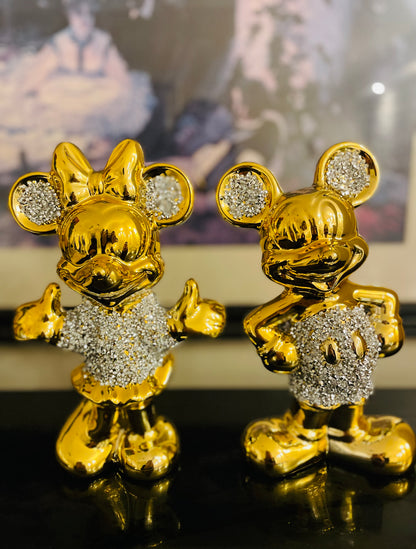 Pareja Minnie y Mickey Mouse